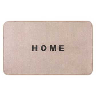 1 pc Letter Boho Bathroom Rugs, Absorbent Non Slip Bath Mats, Bath Floor Mat for Sink 20"x32"