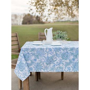 BrylaneHome 60 X 84 Katarina Floral Table Linen