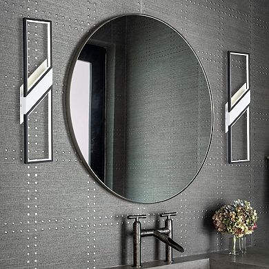 Perugia Black LED Wall Sconce Modern Wall Light Indoor Rectangle