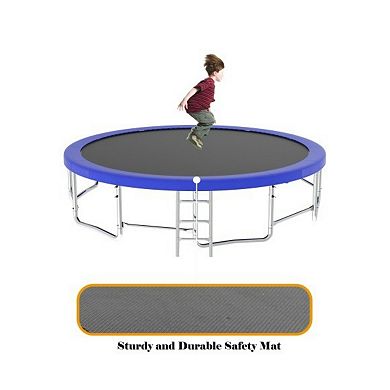 15FT for Kids Children with Safety Enclosure Net Outdoor Backyards Large Recreational Trampoline