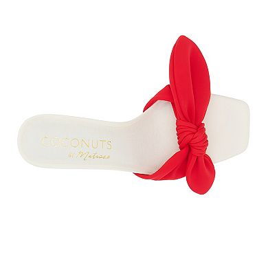 Coconuts by Matisse Uptown Women's Bow Open Toe Heels