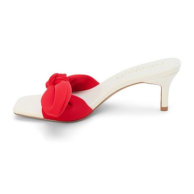 Coconuts by Matisse Uptown Women's Bow Open Toe Heels
