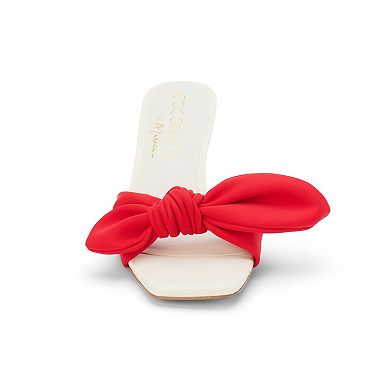 Coconuts by Matisse Uptown Women's Bow Open Toe Heels