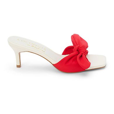 Coconuts by Matisse Uptown Women's Bow Open Toe Heels