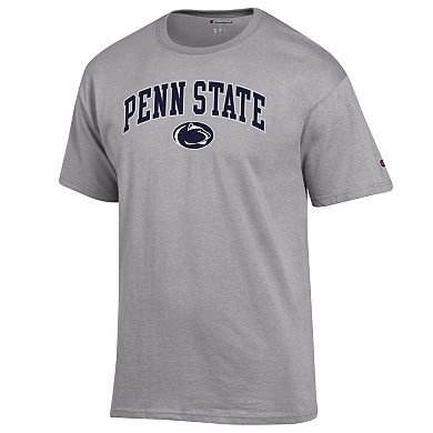 Men's�Champion Heather Gray Penn State Nittany Lions Arch Over Logo T-Shirt