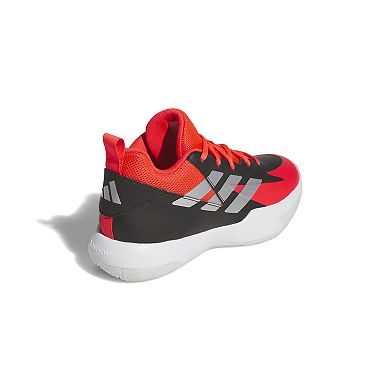 adidas Cross 'Em Up Big Kids Lace Up Basketball Shoes