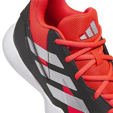 adidas Cross 'Em Up Big Kids Lace Up Basketball Shoes