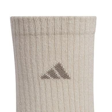 Boys adidas Cushioned 6-Pack Crew Socks