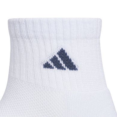 Boys adidas Cushioned 6-Pack Quarter Socks