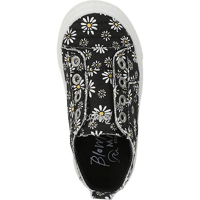 Blowfish Malibu All Play-T Girls Canvas Slip-On Shoes Daisy Print