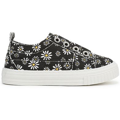 Blowfish Malibu All Play-T Girls Canvas Slip-On Shoes Daisy Print