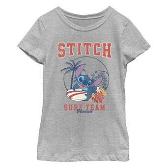 Disney's Lilo & Stitch Hawaii Surf Team Girls 7-16 Graphic Tee