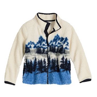 Boys 4-12 Jumping Beans® High Pile Full Zip Jacket