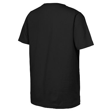 Youth Black Milwaukee Bucks 2025 NBA Playoffs Hype T-Shirt
