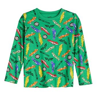Boys 4-12 Jumping Beans® Hot Wheels Auto Icons Allover Print Graphic Tee