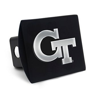 WinCraft Georgia Tech Yellow Jackets Premium Metal Chrome Logo Hitch Cover
