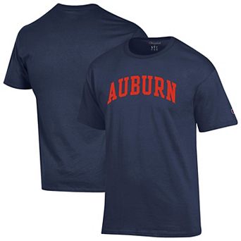 Men's Champion Navy Auburn Tigers Basic Arch T-Shirt