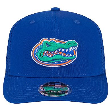 Men's New Era Royal Florida Gators Primary 9SEVENTY Trucker Stretch-Snap Hat