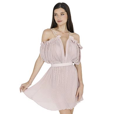 Oriella Sleeveless Mini Dress