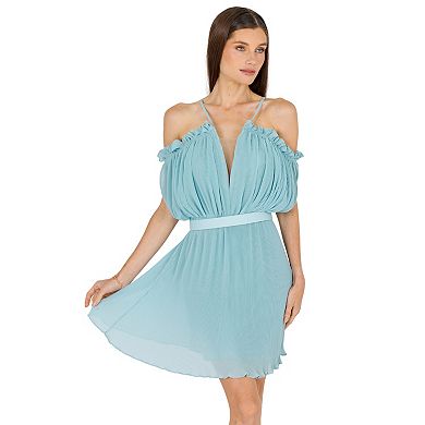 Oriella Sleeveless Mini Dress