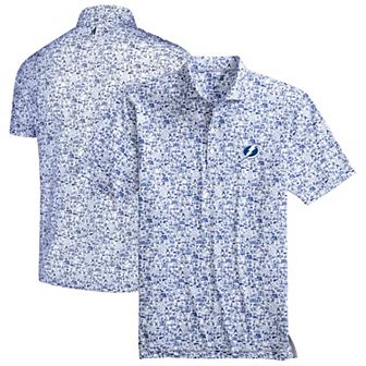 Men's johnnie-O Blue/White Tampa Bay Lightning Slapshot Polo