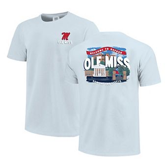 Youth Light Blue Ole Miss Rebels Local Campus Scene T-Shirt