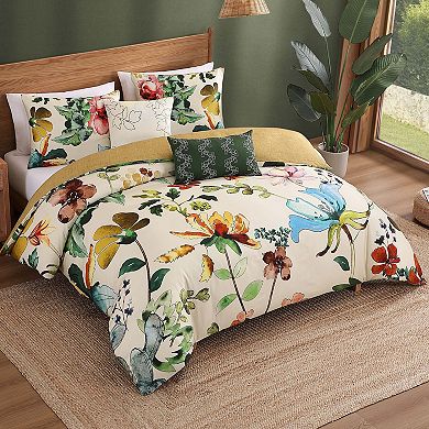 Bebejan Radiance 100% Cotton Sateen 5 Piece Reversible Comforter Set