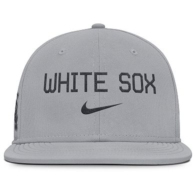 Men's Nike Gray Chicago White Sox True Performance Fitted Hat