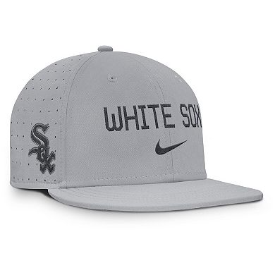 Men's Nike Gray Chicago White Sox True Performance Fitted Hat