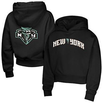 Girls Youth Black New York Liberty Top Closer Fashion Pullover Hoodie