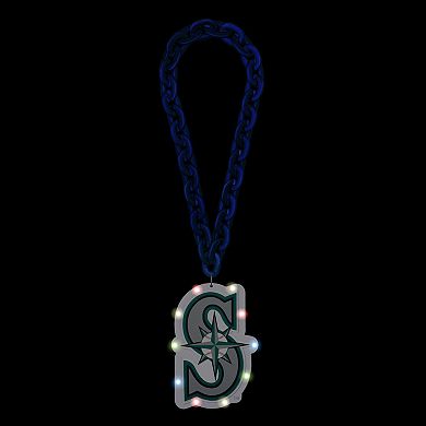 FOCO Seattle Mariners Light Up Big Logo Fan Chain