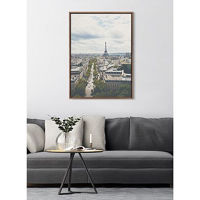 Sylvie France Framed Canvas by Laura Evans