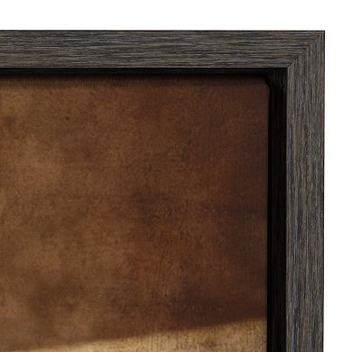 Sylvie Ball And Home Plate Framed Canvas by Shawn St. Peter