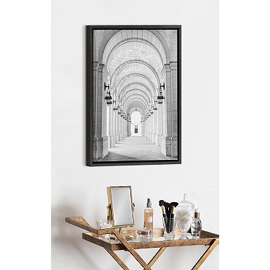 Sylvie Union Station Framed Canvas by Golie