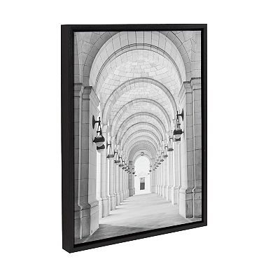 Sylvie Union Station Framed Canvas by Golie