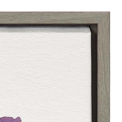 Sylvie Wildflorals Framed Canvas by Patricia Shaw