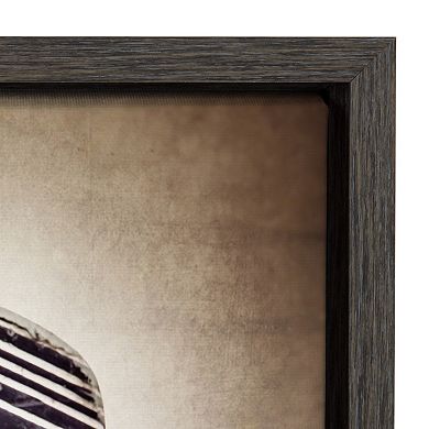 Sylvie Golf Clubs Framed Canvas by Shawn St. Peter