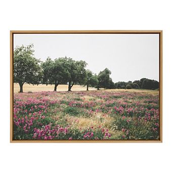 Sylvie Summer Lovin Framed Canvas by Patricia Hasz of Patricia Rae Photography