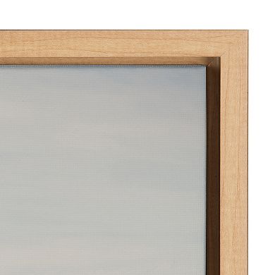 Sylvie Standing on the Dock Framed Canvas by Laura Evans