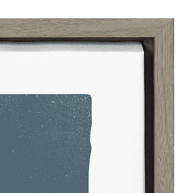 Sylvie Splash Framed Canvas by Rocket Jack