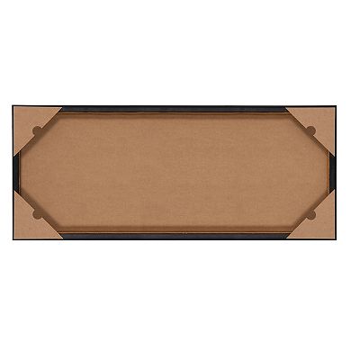 Sylvie Curved Grid Abstract on Neutral Linen Framed Canvas by The Creative Bunch Studio