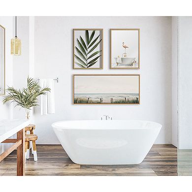 Sylvie Pale Sky Framed Canvas by Emiko and Mark Franzen of F2Images
