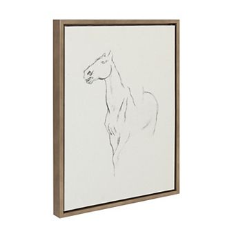Sylvie Edgar Degas Horse Turned Three Quarters Framed Canvas by The Art Institute of Chicago