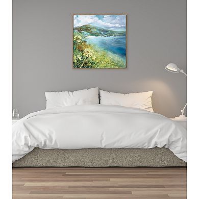 Sylvie Emerald Isle Ring of Kerry Framed Canvas by Nel Whatmore