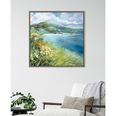 Sylvie Emerald Isle Ring of Kerry Framed Canvas by Nel Whatmore