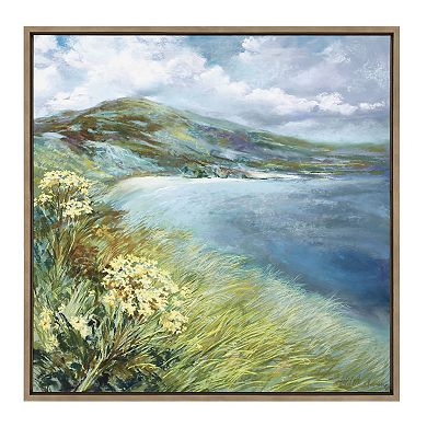 Sylvie Emerald Isle Ring of Kerry Framed Canvas by Nel Whatmore