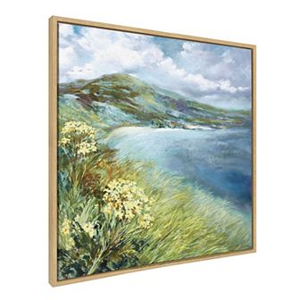 Sylvie Emerald Isle Ring of Kerry Framed Canvas by Nel Whatmore