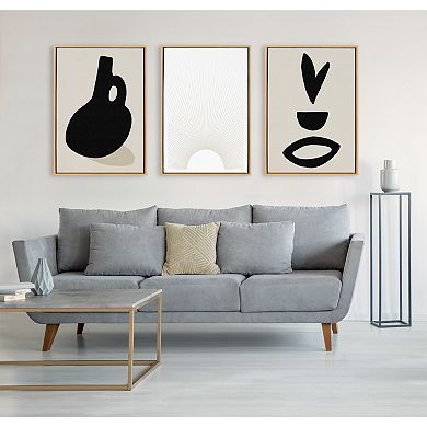 Sylvie Sun Rays Framed Canvas by Rocket Jack