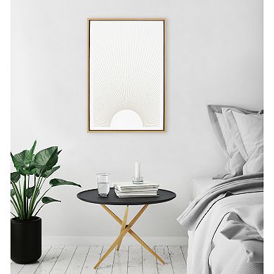 Sylvie Sun Rays Framed Canvas by Rocket Jack