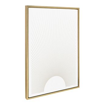 Sylvie Sun Rays Framed Canvas by Rocket Jack